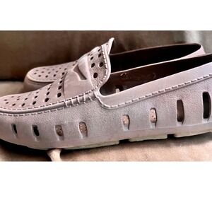 Floafers Country Club Driver Loafers Taupe Khaki EVA Water Shoes Kids